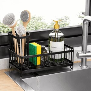 Sink Caddy Stainless Steel Kitchen Organizer