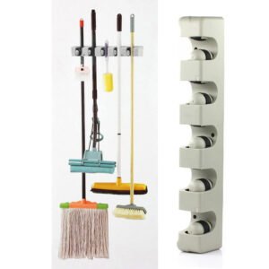 Kitchen Organizer Wall Mounted 5 Position Storage Holder